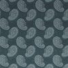 blue contemporary velvet-chenille fabric from Zoffany