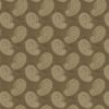 brown contemporary velvet-chenille fabric from Zoffany