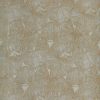 brown botanical woven fabric from Zoffany