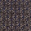 blue traditional velvet-chenille fabric from Zoffany