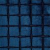 blue geometric velvet-chenille fabric from Zoffany