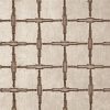 white geometric velvet-chenille fabric from Zoffany