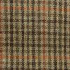 brown checked woolen fabric from Windsor & York