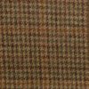 brown checked woolen fabric from Windsor & York
