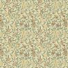 green botanical cotton fabric from William Morris & Co
