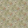multicolour botanical cotton fabric from William Morris & Co