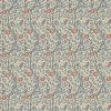 blue botanical cotton fabric from William Morris & Co