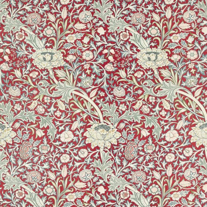 Trent Fabric - Madder / Webbs Blue swatch