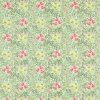 green botanical printed fabric from William Morris & Co