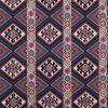 pink geometric embroideried fabric from William Morris & Co