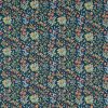 multicolour botanical woven fabric from William Morris & Co
