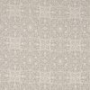 black-grey botanical embroideried fabric from William Morris & Co