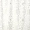 white botanical embroideried fabric from William Morris & Co