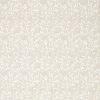 black-grey botanical embroideried fabric from William Morris & Co