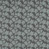 green botanical embroideried fabric from William Morris & Co