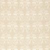 brown animal linen fabric from William Morris & Co