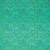 green contemporary linen fabric from William Morris & Co
