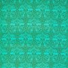 green contemporary linen fabric from William Morris & Co
