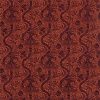 orange botanical velvet-chenille fabric from William Morris & Co