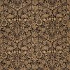 black-grey botanical velvet-chenille fabric from William Morris & Co