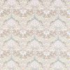 neutral botanical cotton fabric from William Morris & Co