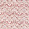 red botanical cotton fabric from William Morris & Co