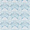 blue botanical cotton fabric from William Morris & Co