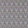 blue botanical linen fabric from William Morris & Co