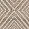 neutral geometric velvet-chenille fabric from Wemyss