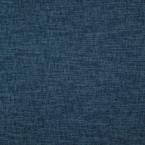 Hillbank Fabric - Indigo by blue plain woven fabric from Wemyss