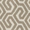 neutral geometric velvet-chenille fabric from Wemyss