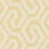 yellow geometric velvet-chenille fabric from Wemyss