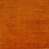 orange plain velvet-chenille fabric from Wemyss