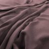 purple plain velvet-chenille fabric from Warwick