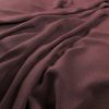 purple plain velvet-chenille fabric from Warwick