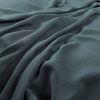 blue plain velvet-chenille fabric from Warwick