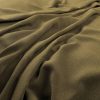 green plain velvet-chenille fabric from Warwick