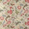 multicolour botanical cotton fabric from Warwick