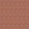 orange geometric woven fabric from Warwick