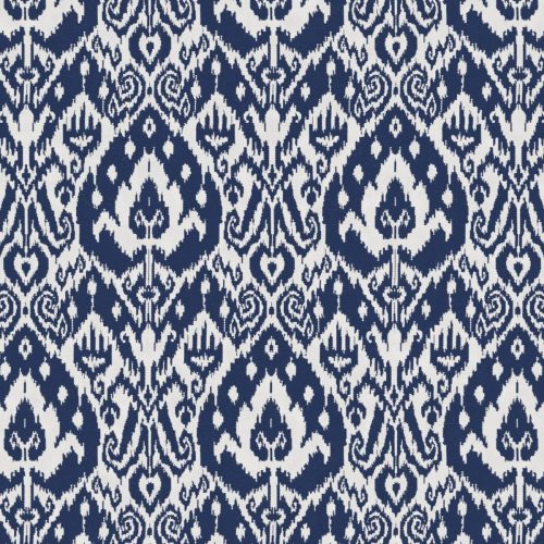 Camps-Bay Fabric - Azure by blue traditional woven fabric from Warwick