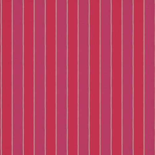 Robberg Fabric - Hotpink by pink striped woven fabric from Warwick