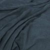 blue plain velvet-chenille fabric from Warwick