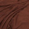 orange plain velvet-chenille fabric from Warwick