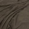 black-grey plain velvet-chenille fabric from Warwick