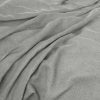 black-grey plain velvet-chenille fabric from Warwick