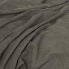 black-grey plain velvet-chenille fabric from Warwick
