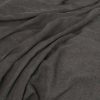 black-grey plain velvet-chenille fabric from Warwick