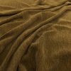 yellow plain velvet-chenille fabric from Warwick