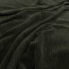 black-grey plain velvet-chenille fabric from Warwick