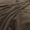 brown plain velvet-chenille fabric from Warwick